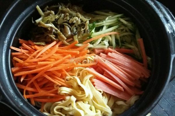 炸酱面的做法图解4