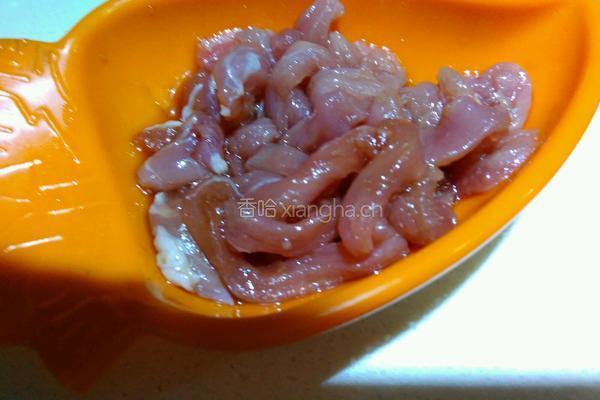 大白菜炒肉丝的做法图解3