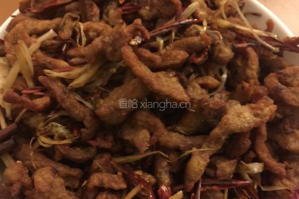 袁氏干編肉丝的做法图解5