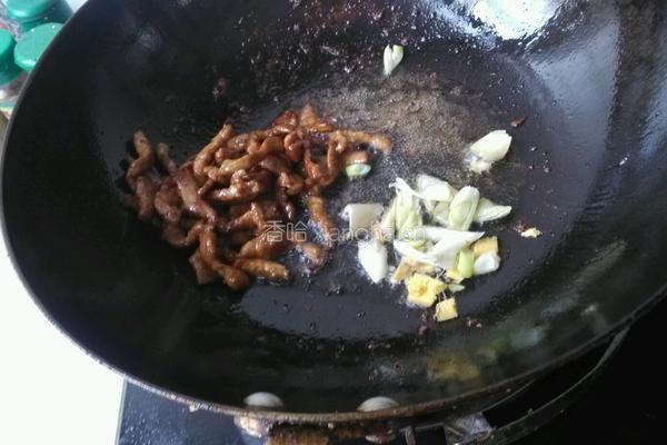 芸豆角炒肉丝的做法图解8