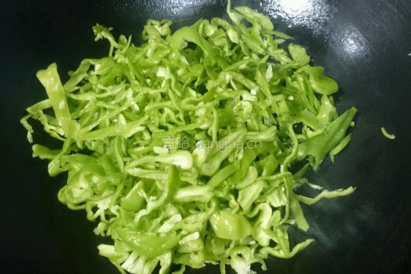 青椒土豆丝的做法图解3