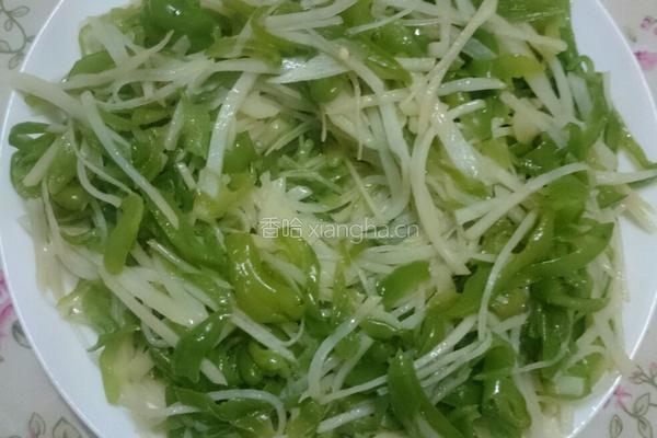 青椒土豆丝的做法图解5