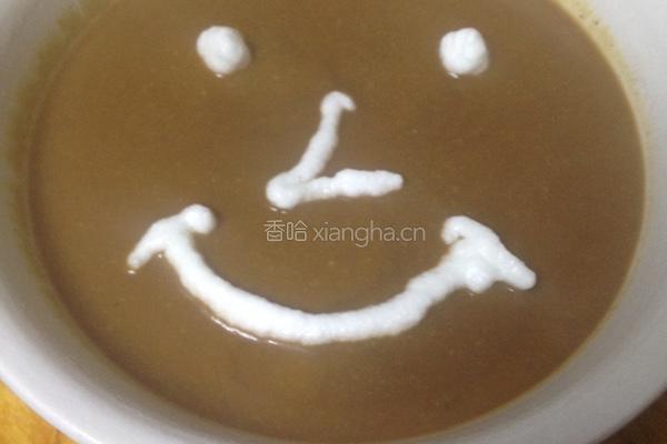 南瓜核桃羹的做法图解7