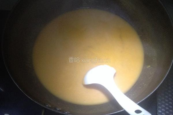 南瓜核桃羹的做法图解6