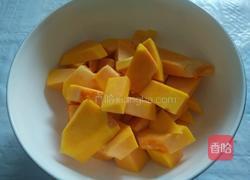 南瓜玫瑰卷的做法图解1