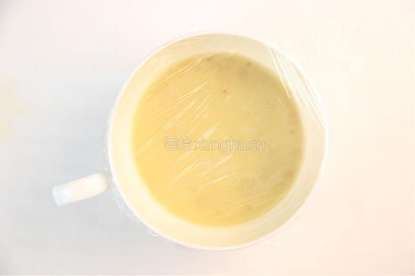 香蕉蒸蛋羹的做法图解10