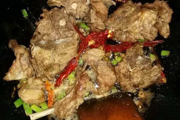 羊蝎子烧土豆的做法图解2
