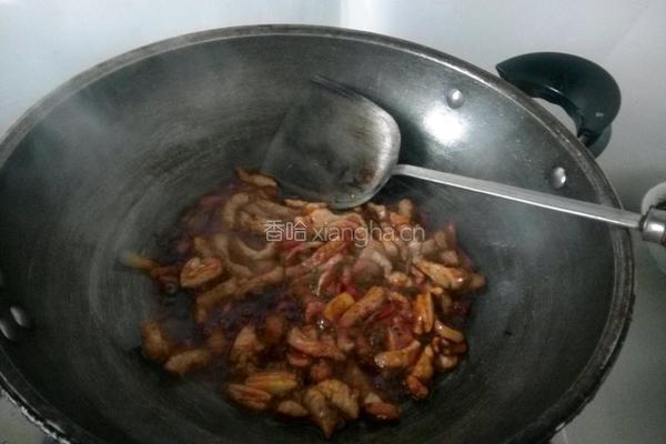缸豆烧肉的做法图解5