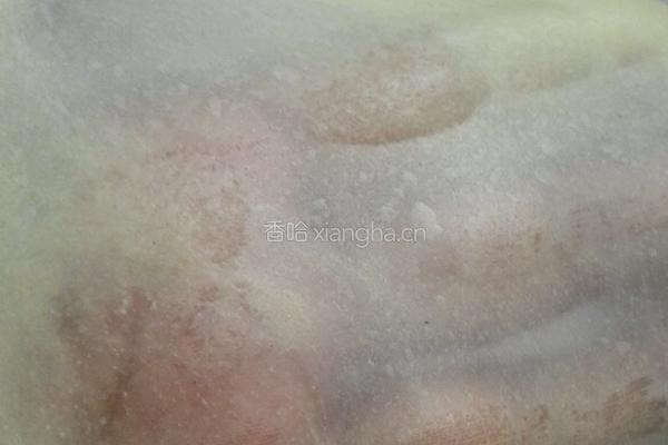 香葱肉松面包卷的做法图解1