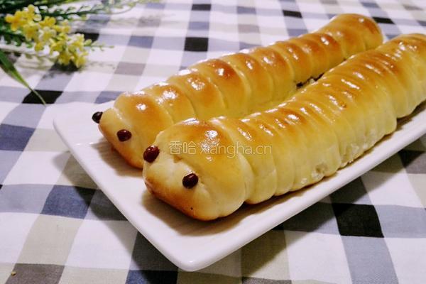 毛毛虫面包的做法图解13