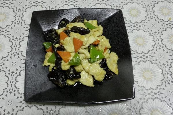 滑溜鸡片的做法图解7