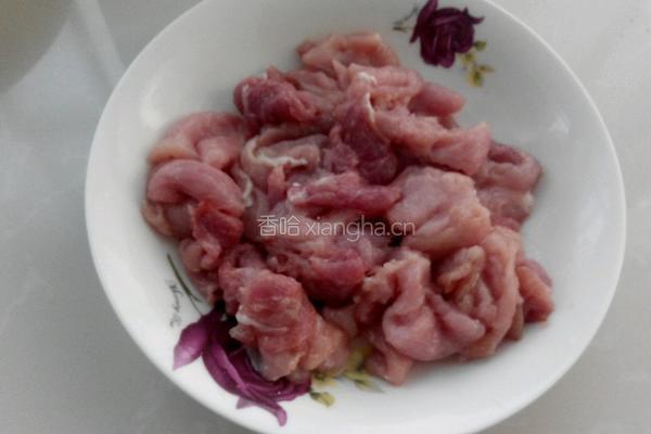 蒜爆肉片的做法图解3