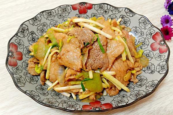 蒜爆肉片的做法图解9