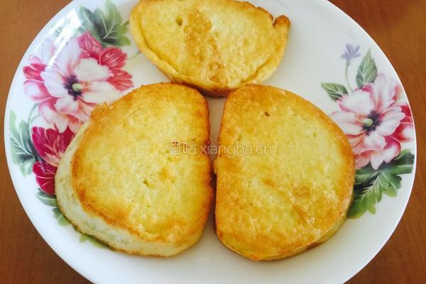 煎金饅頭片的做法图解5