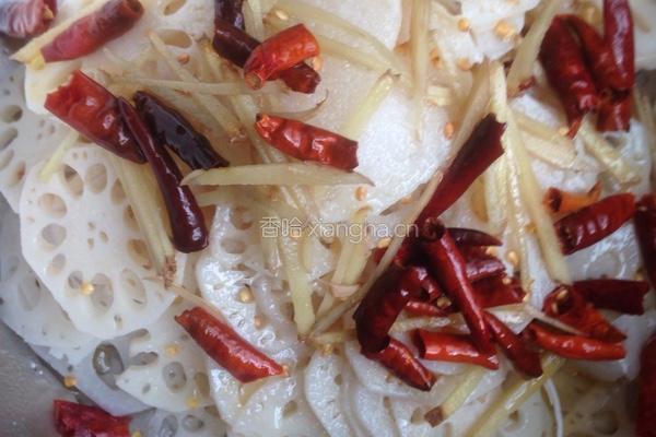 酸辣藕片的做法图解5