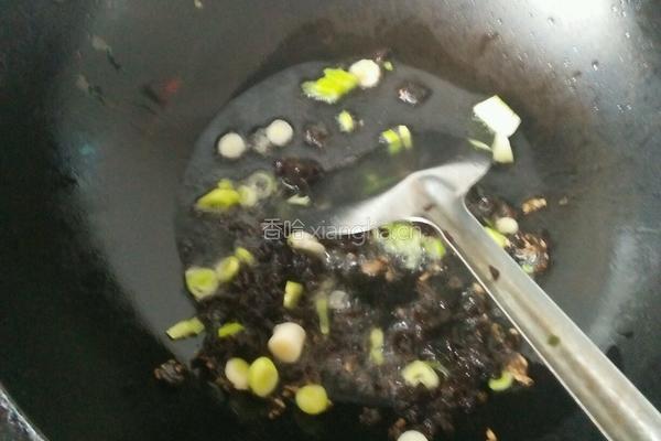 罗卜干蛋炒饭的做法图解4
