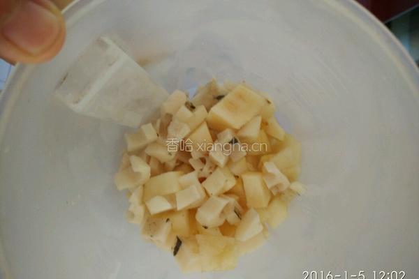 果味藕饼的做法图解2