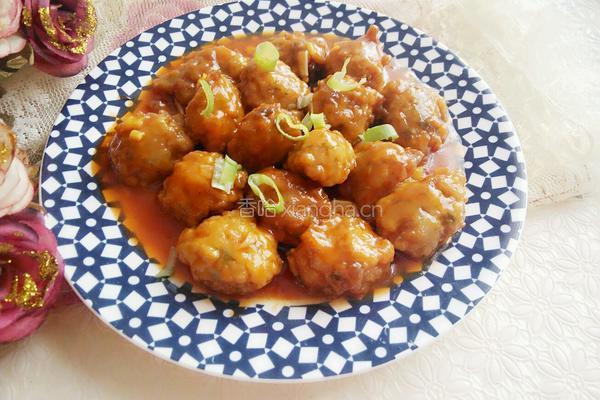 糖醋丸子的做法图解13