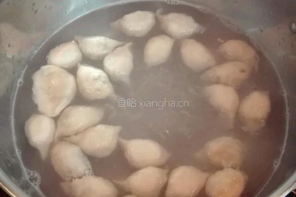 豆腐粉丝木耳蒜黄水饺的做法图解17