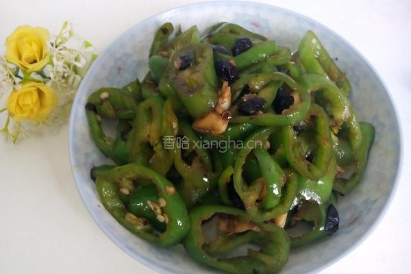 豆豉炒辣椒圈的做法图解10