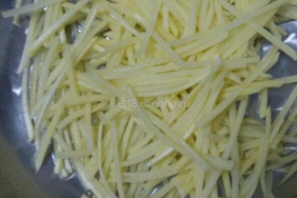 土豆丝饼的做法图解4