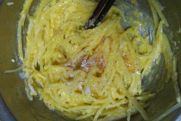 土豆丝饼的做法图解8