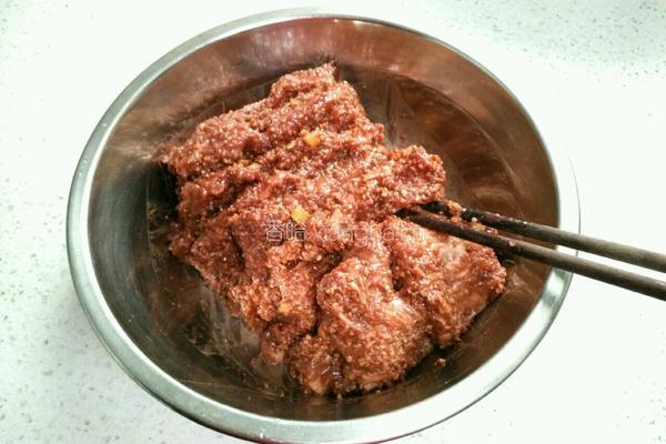 香芋粉蒸肉的做法图解8