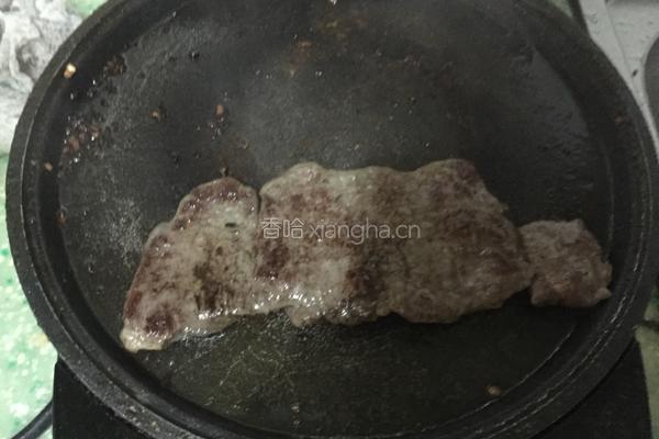 煎牛排的做法图解9