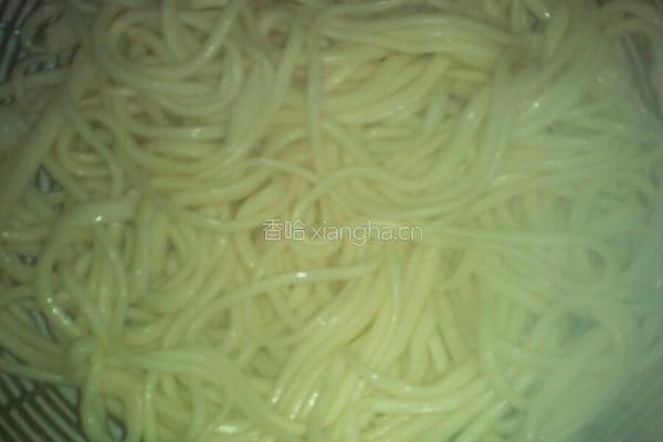 青菜牛肚面的做法图解2