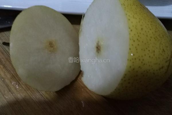 冰糖雪梨的做法图解4