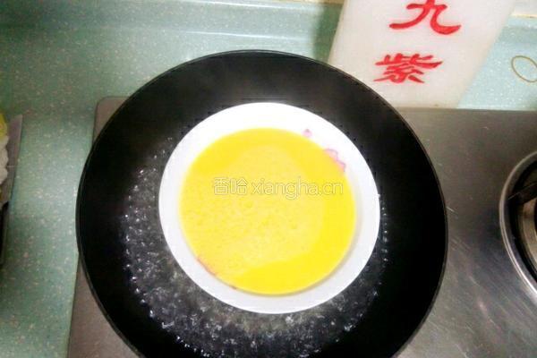 虾蒸鸡蛋羹的做法图解3