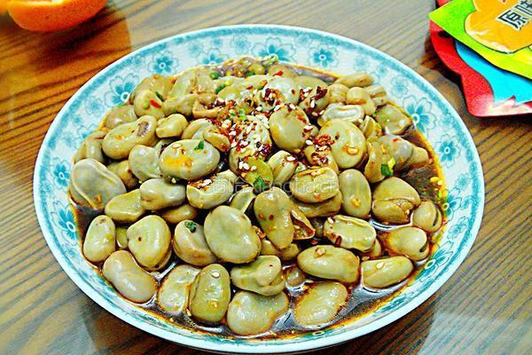 芥末蚕豆的做法图解6