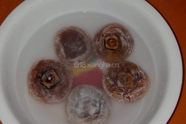 炸柿饼的做法图解2