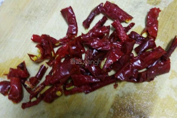 干煸四季豆的做法图解2
