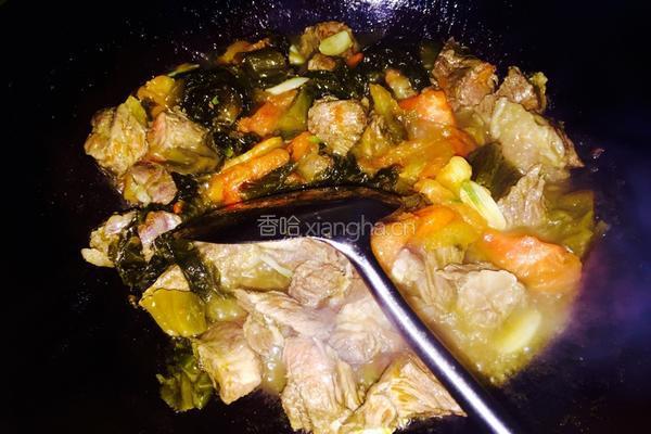 酸汤牛腩的做法图解11