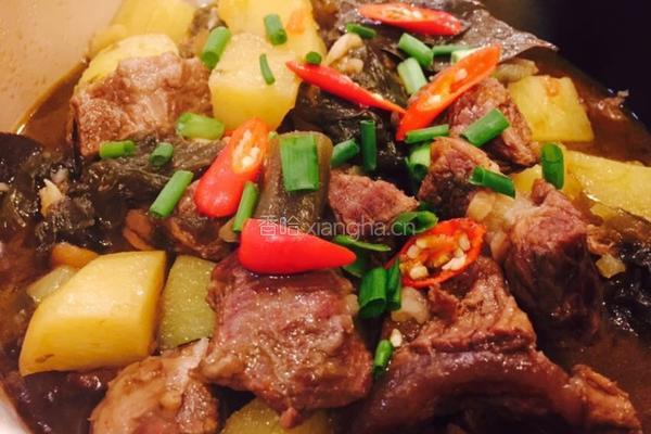 酸汤牛腩的做法图解15