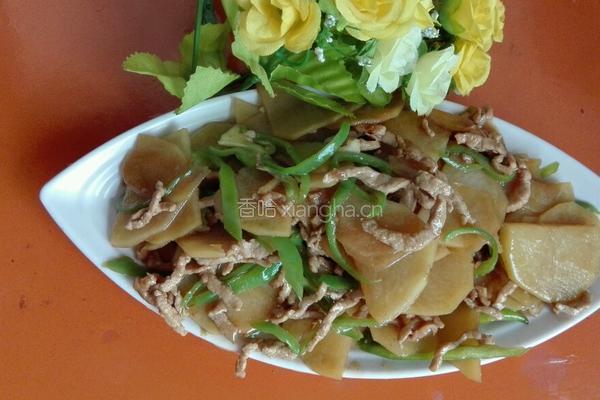 尖椒肉丝土豆片的做法图解9