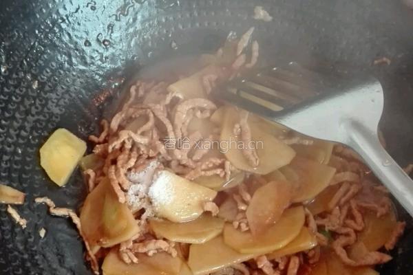 尖椒肉丝土豆片的做法图解7