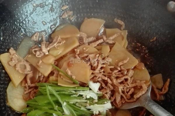 尖椒肉丝土豆片的做法图解8