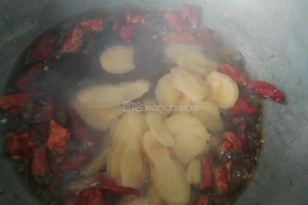 姜干辣椒炒牛肉的做法图解6