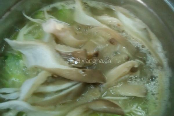 白菜面条的做法图解8