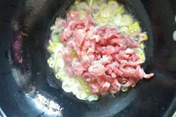 爆炒牛肉丝的做法图解4