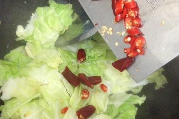 酸辣手撕包菜的做法图解5