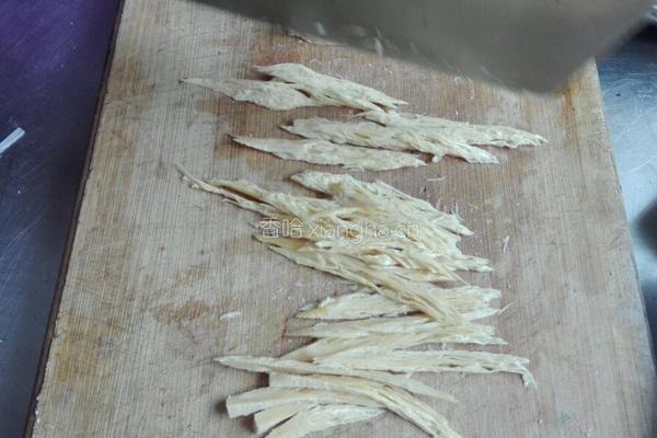 粉丝拌腐竹的做法图解4