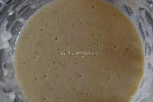 香蕉松饼的做法图解4