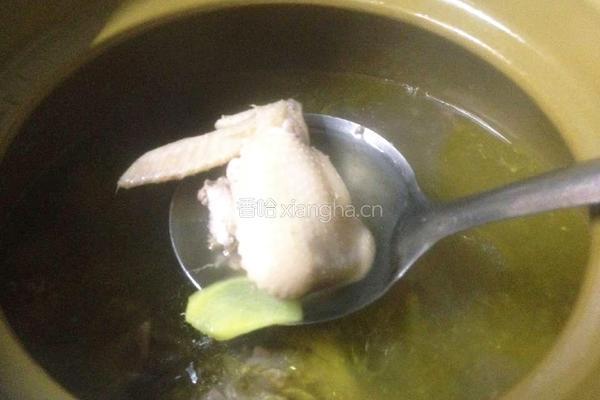 老鸡清汤的做法图解8