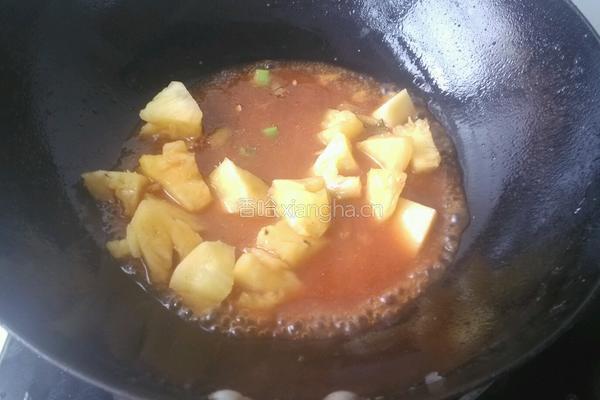 菠萝咕噜肉的做法图解13