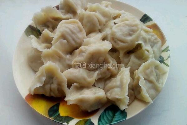 猪肉芹菜饺子的做法图解7
