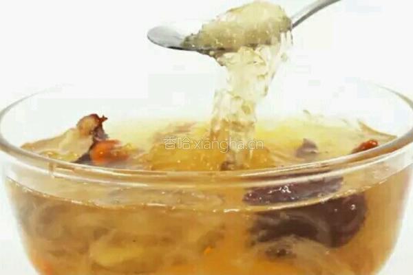 红枣枸杞炖燕窝的做法图解5