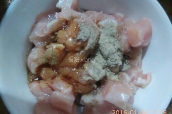五彩鸡胸肉的做法图解6